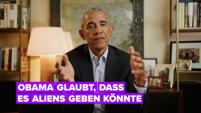 Obama räumt ein, dass es Flugobjekte am Himmel gibt, die 'nicht zu erklären' sind