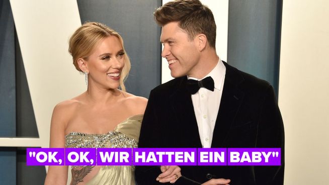 Scarlett Johansson und Colin Jost nennen ihren kleinen Jungen 'Cosmo'